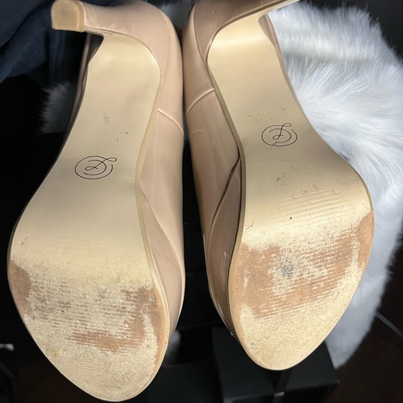 Nude Platform Heel - Picture 4 of 6